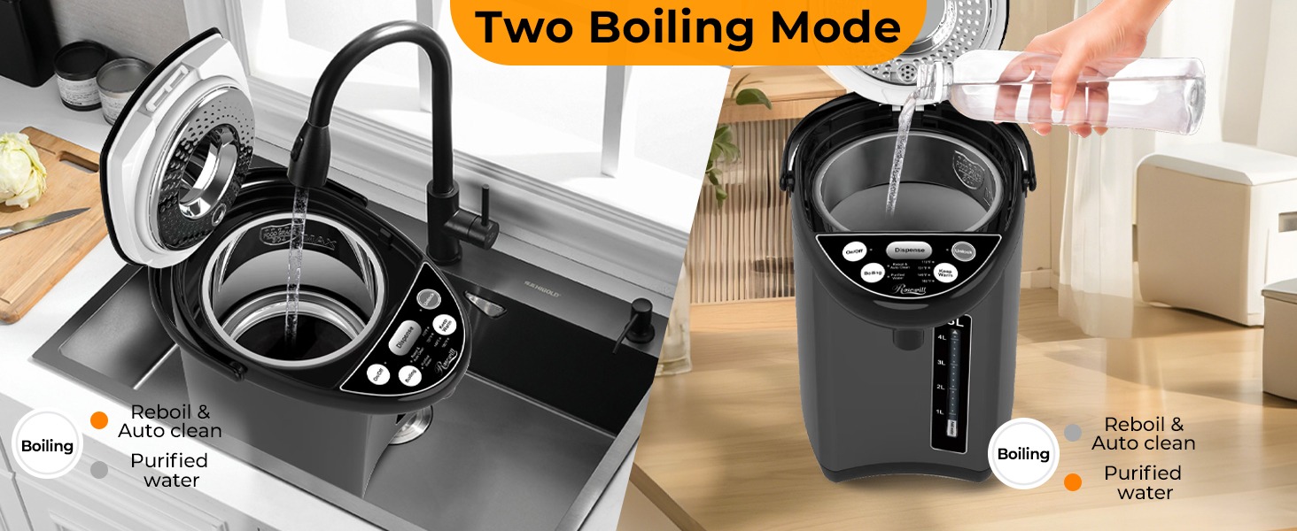 Rosewill RHAP-25002BK Electric Hot Water Boiler and Warmer