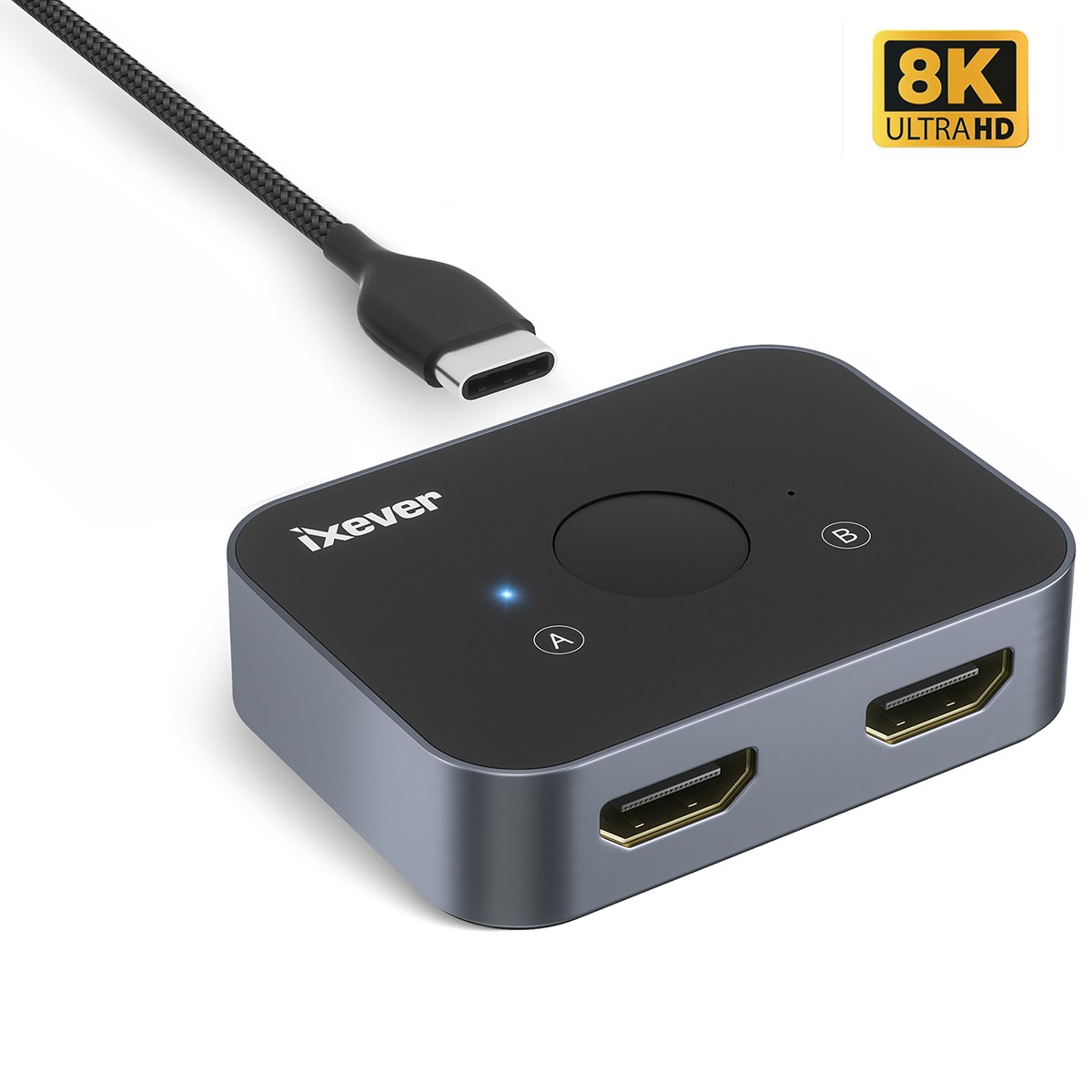 ixever hdmi switch switcher adapter hub