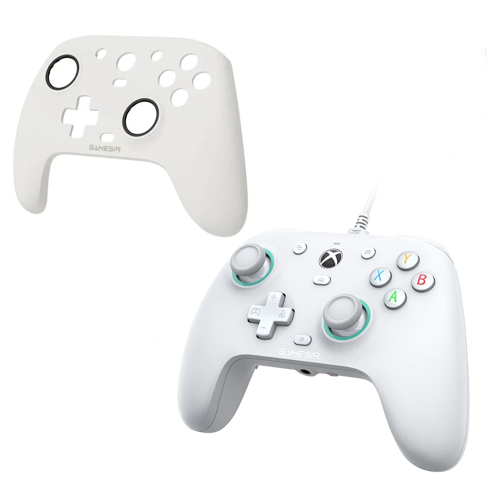 GameSir G7 SE Wired Gaming Controller for Xbox Series XS, Xbox One,  Windows 10/11, PC Controller Gamepad with Hall Effect Sticks and 3.5mm  Audio Jack G7 SE Controller + White Faceplate 