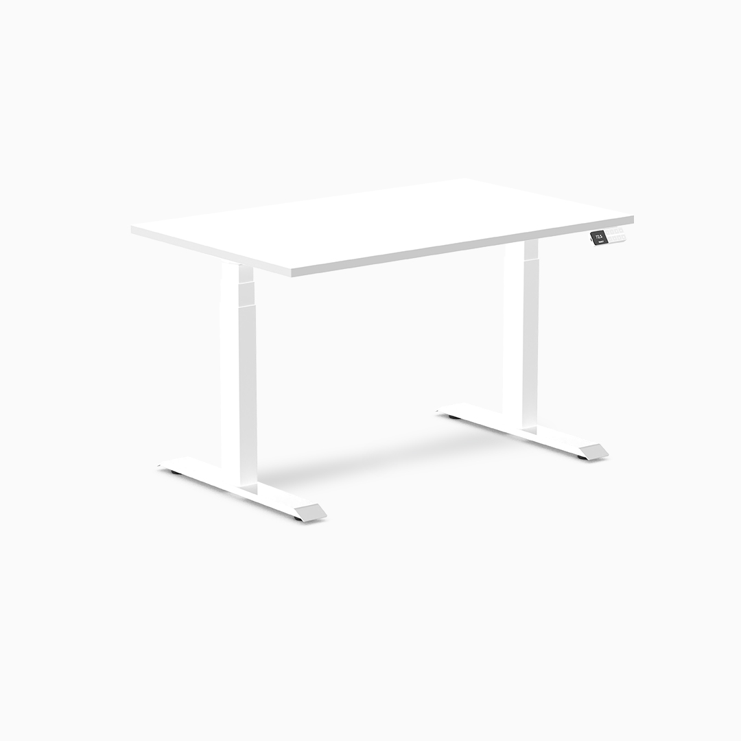 single motor sit stand gaming desk, electric height adjustable gamer desk, ergonomic standing desk