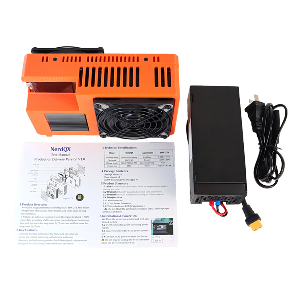 DigLucky NerdQX 8T Miner: Real-Life Photos