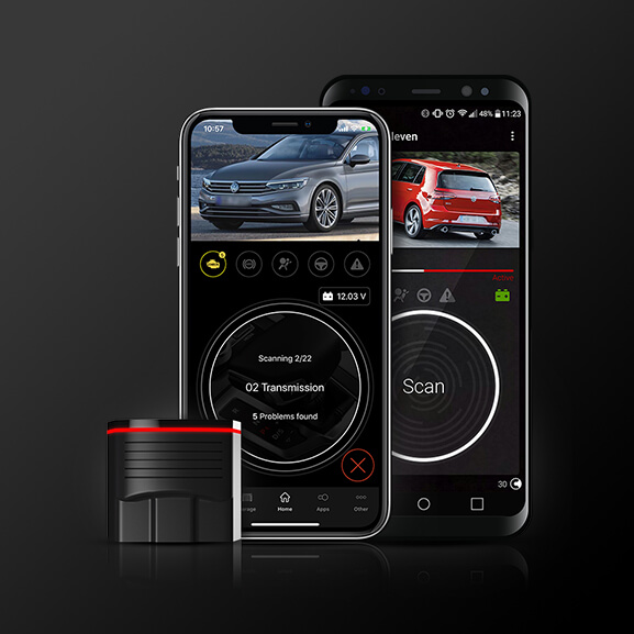 OBDeleven Compatible con Audi, Škoda, Seat. Herramienta de escaneo OBD2  para Android : .es: Coche y moto
