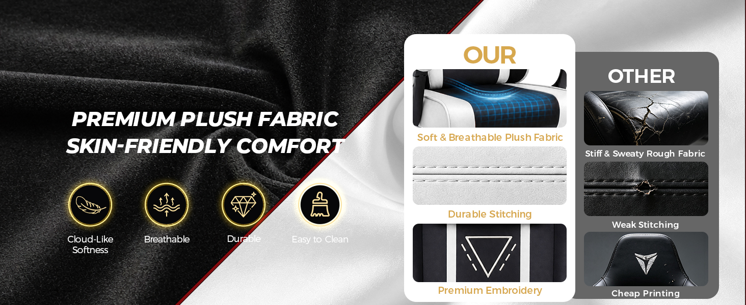Video Gaming Chair Fabric