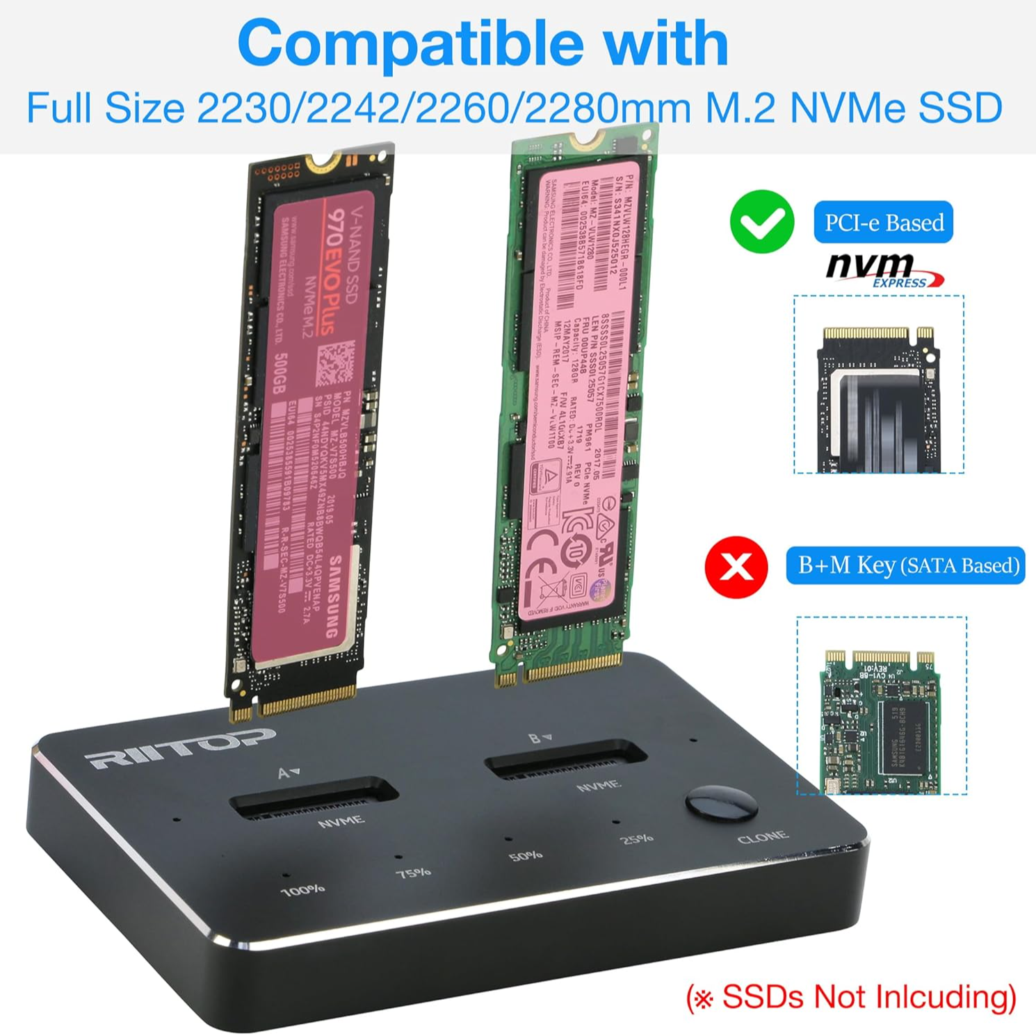 nvme to usb c docking offline clone