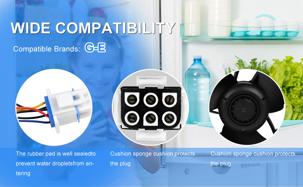 Replacement Part for GE Evaporator Fan Motor