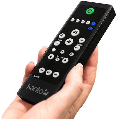 Kanto YU6 Powered Bookshelf Speakers - Matte White