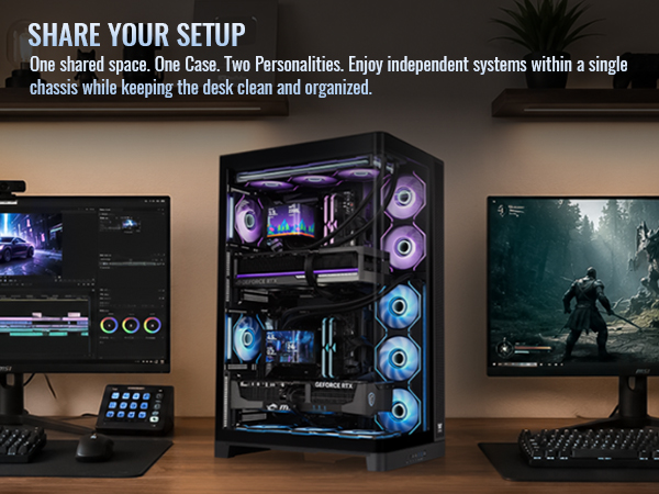 Thermaltake CAPO X Dual System Chassis