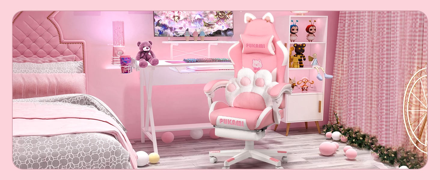 pink gaming chair