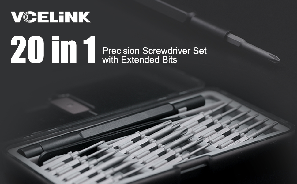 Small Screwdriver Set with Long Bits