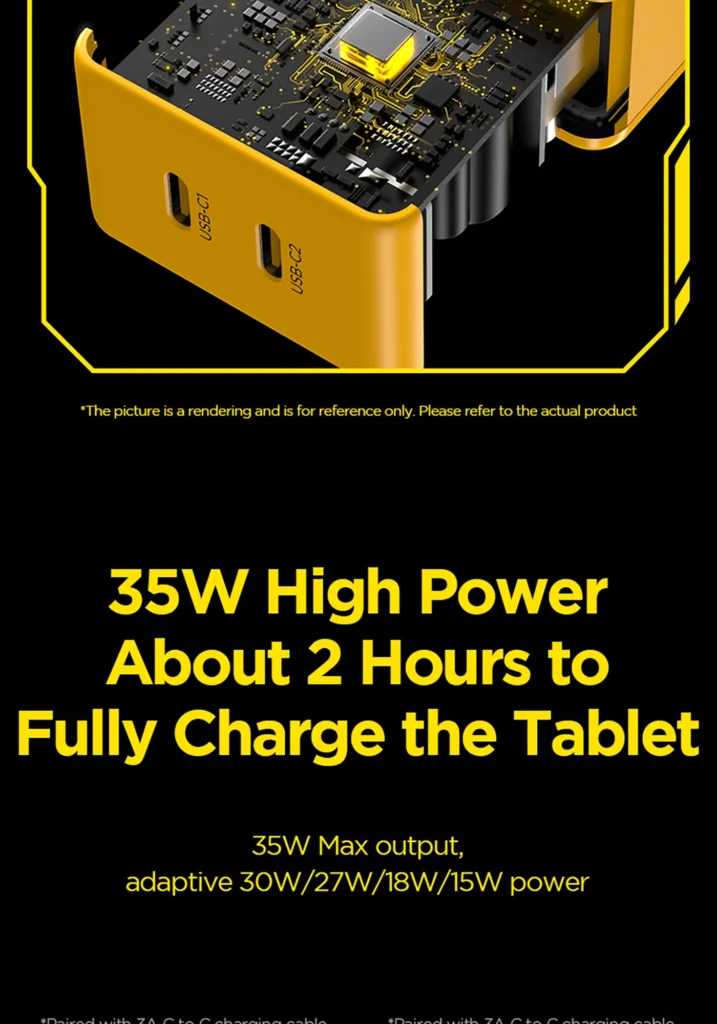 PISEN PD35W Mecha 2-Port Fast Charger (US)