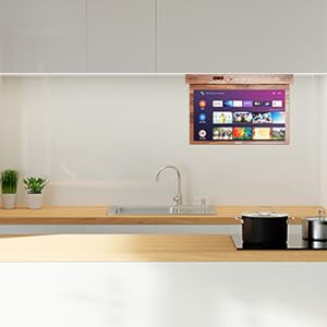 flip down smart tv