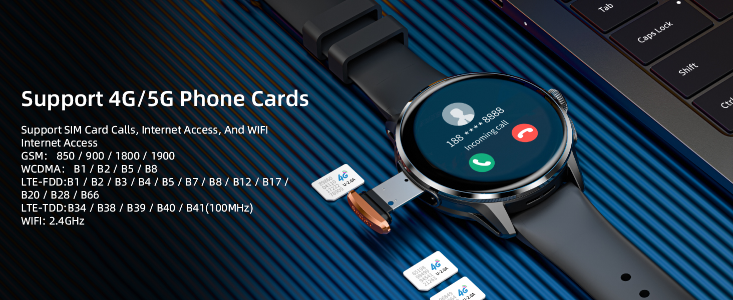 Support 4G/5G Phone Cards