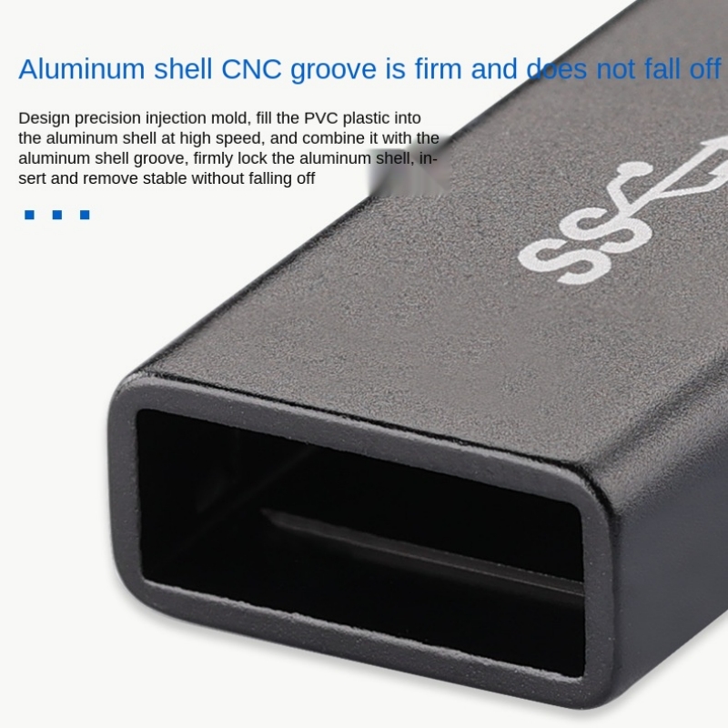 USB 3.1 GEN 2 Male to Type-C Female Adapter, USB A to USB C 3.1 Converter