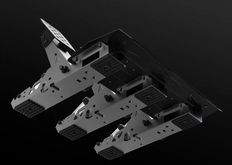 MOZA SRP2 Dual Load Cell Pedals (Throttle + Brake) – No Clutch