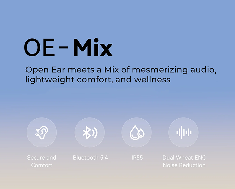 NANK OE Mix Open-Ear Headphones