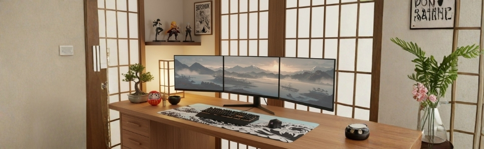 Gaming mousepad xxl mousepad xl mousepad glass mousepad artisan mousepad pink mousepad Japanese larg