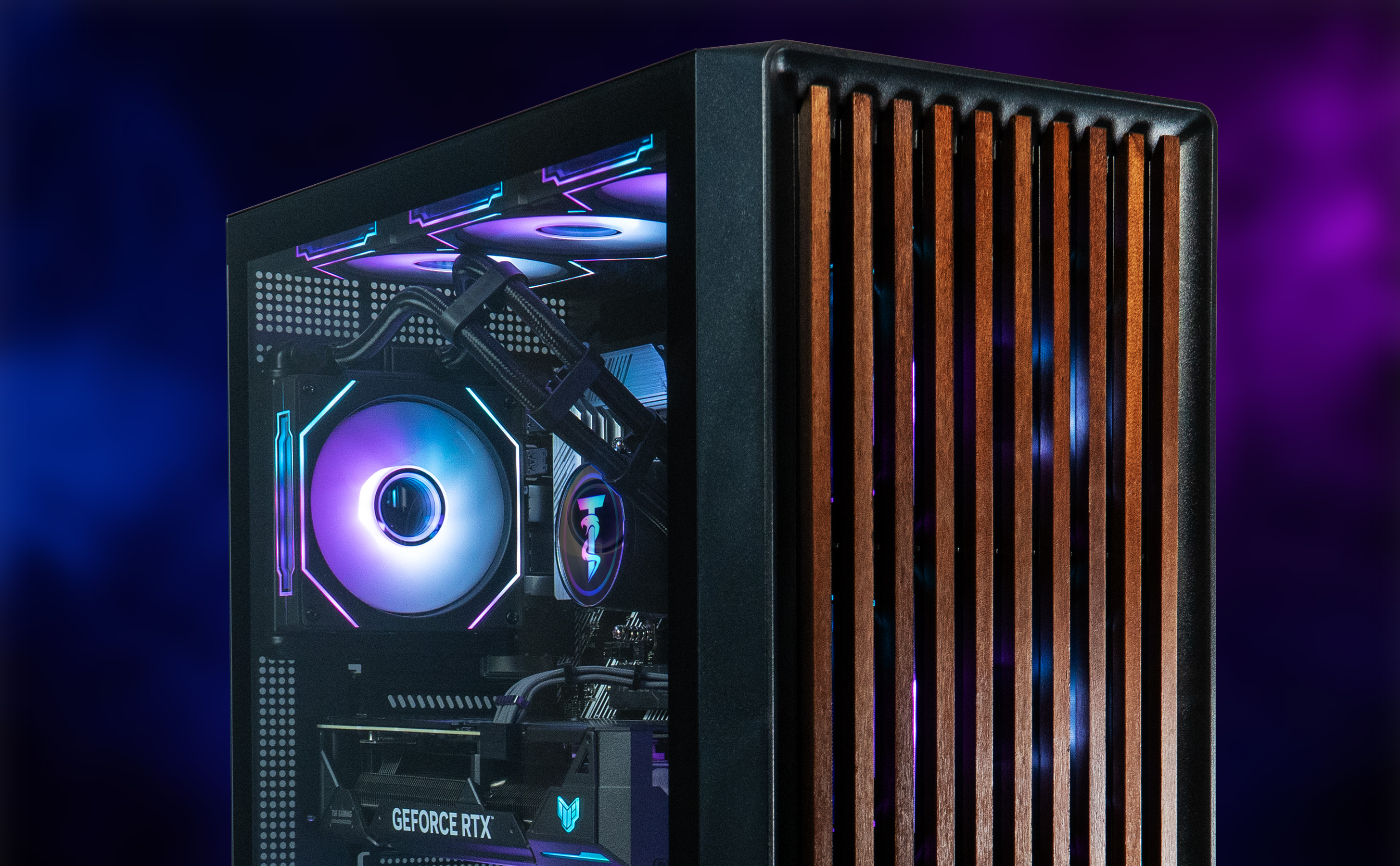 Overlord PC with smoky RGB