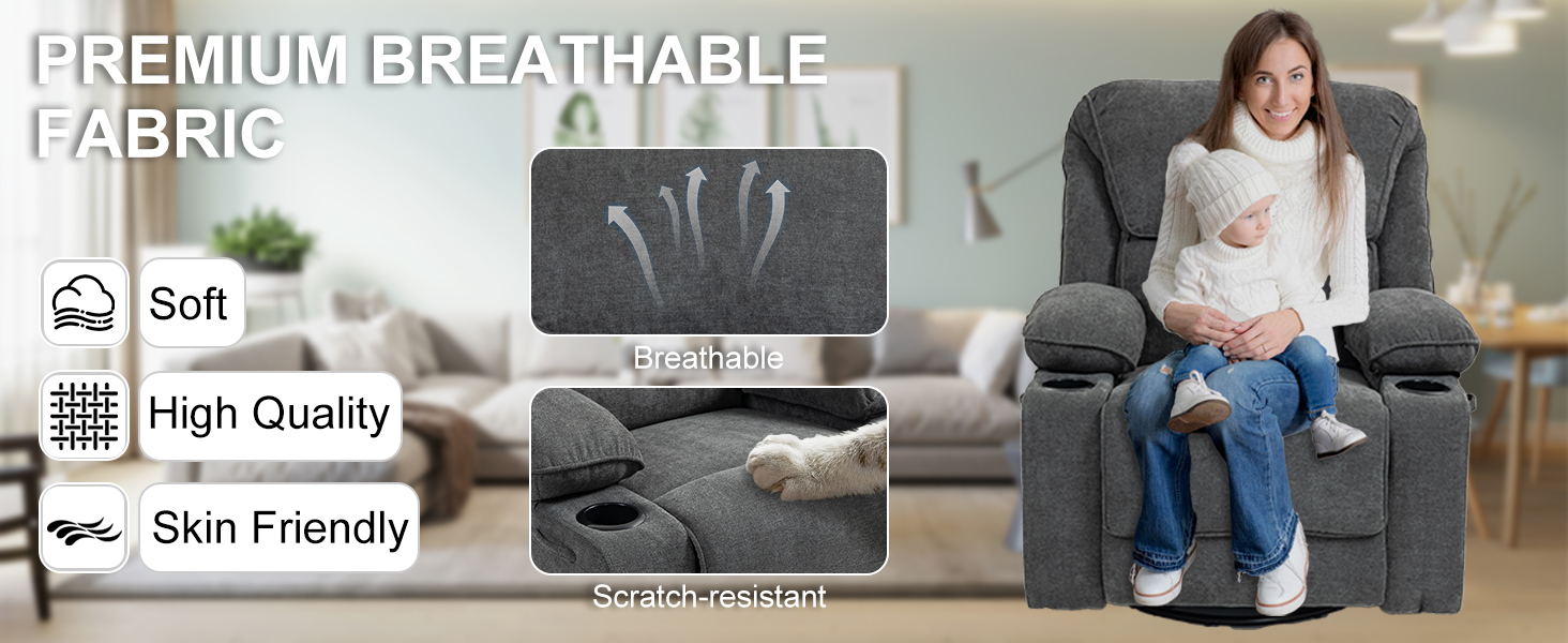 PREMIUM BREATHABLE FABRIC