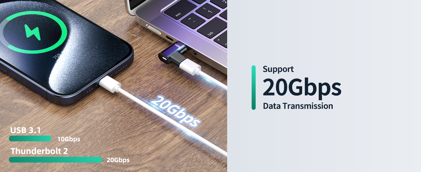 140W Magnetic USB C Adapter