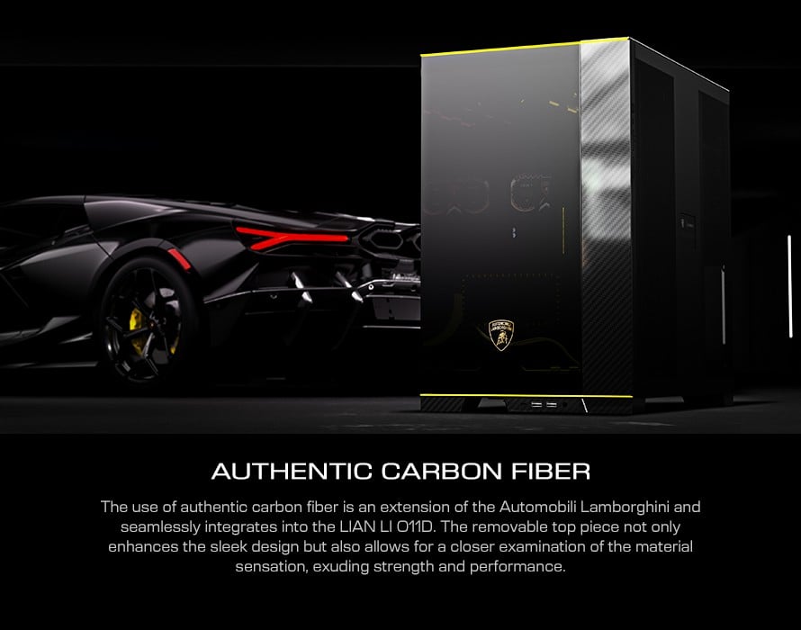 LIAN LI, PC case, case, O11DERGBL, O11, RGBL, Lamborghini, lambo