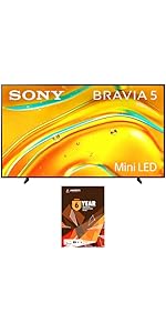 SONY K98XR50 4K HDR Google TV with 6 Year Amerb Protection and Screen Cleaner