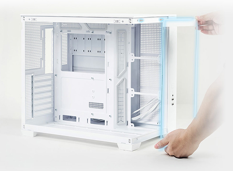 ASUS A32 PLUS White ATX gaming PC case