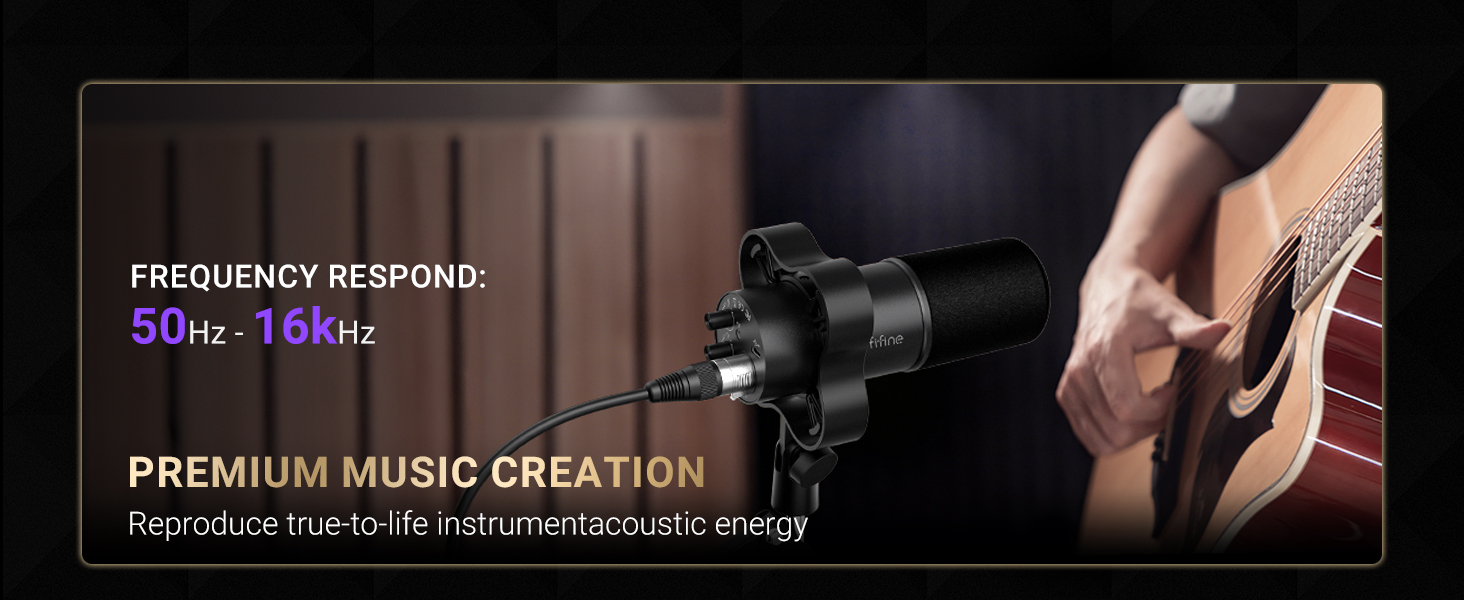 FIFINE K688 Neo USB/XLR Podcast Microphone