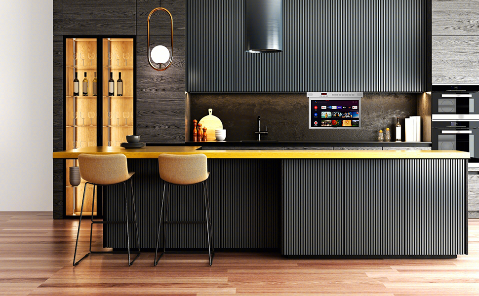 flip down smart tv