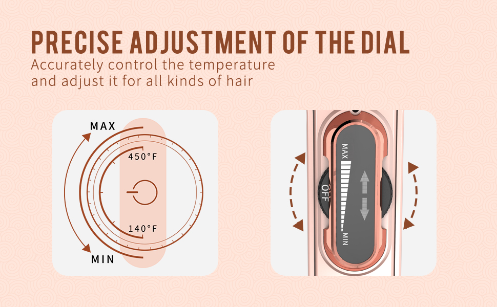 Precise adjustment of temperture