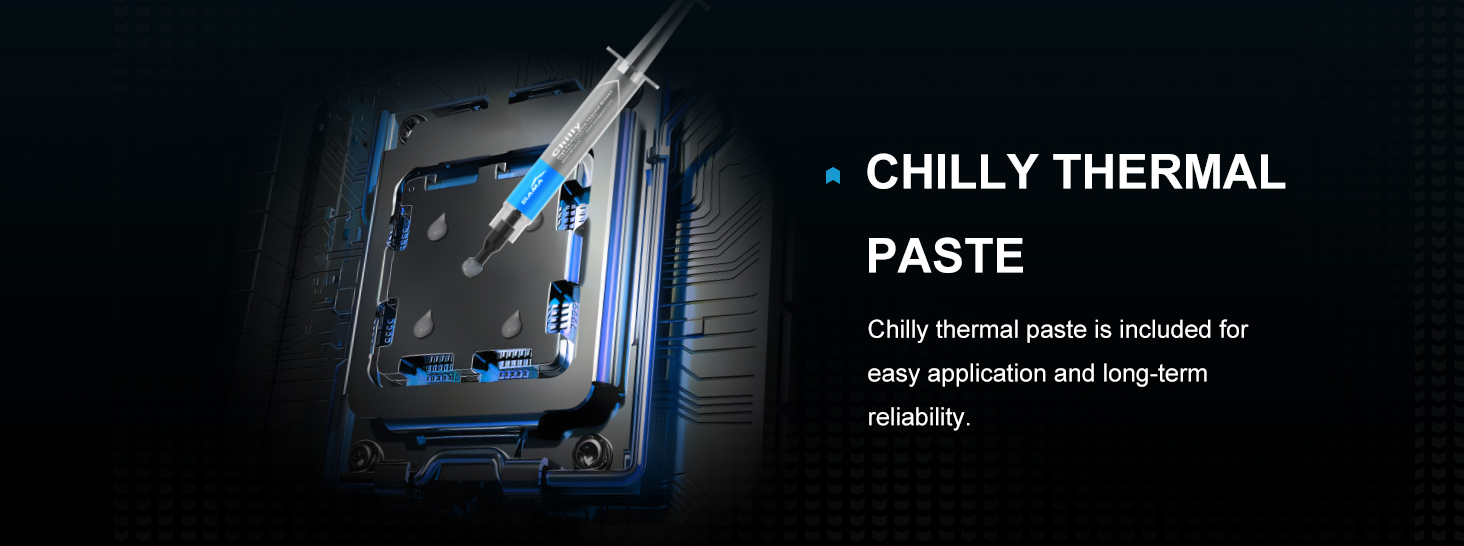 SAMA A40E Single-Tower CPU Air Cooler