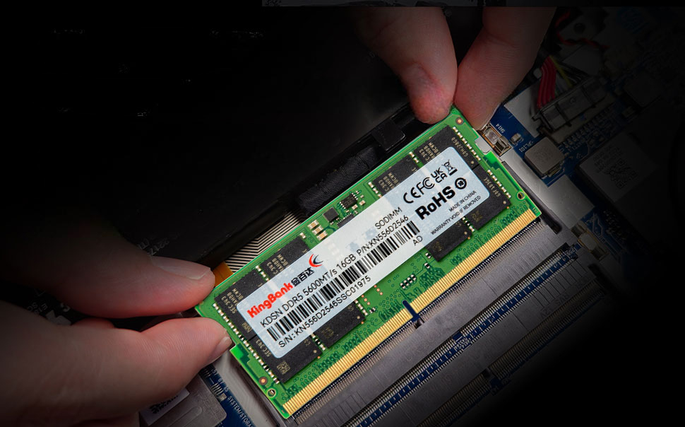 Kingbank 16GB 262-Pin DDR5 SO-DIMM DDR5 5600 (PC5 44800) Laptop Memory