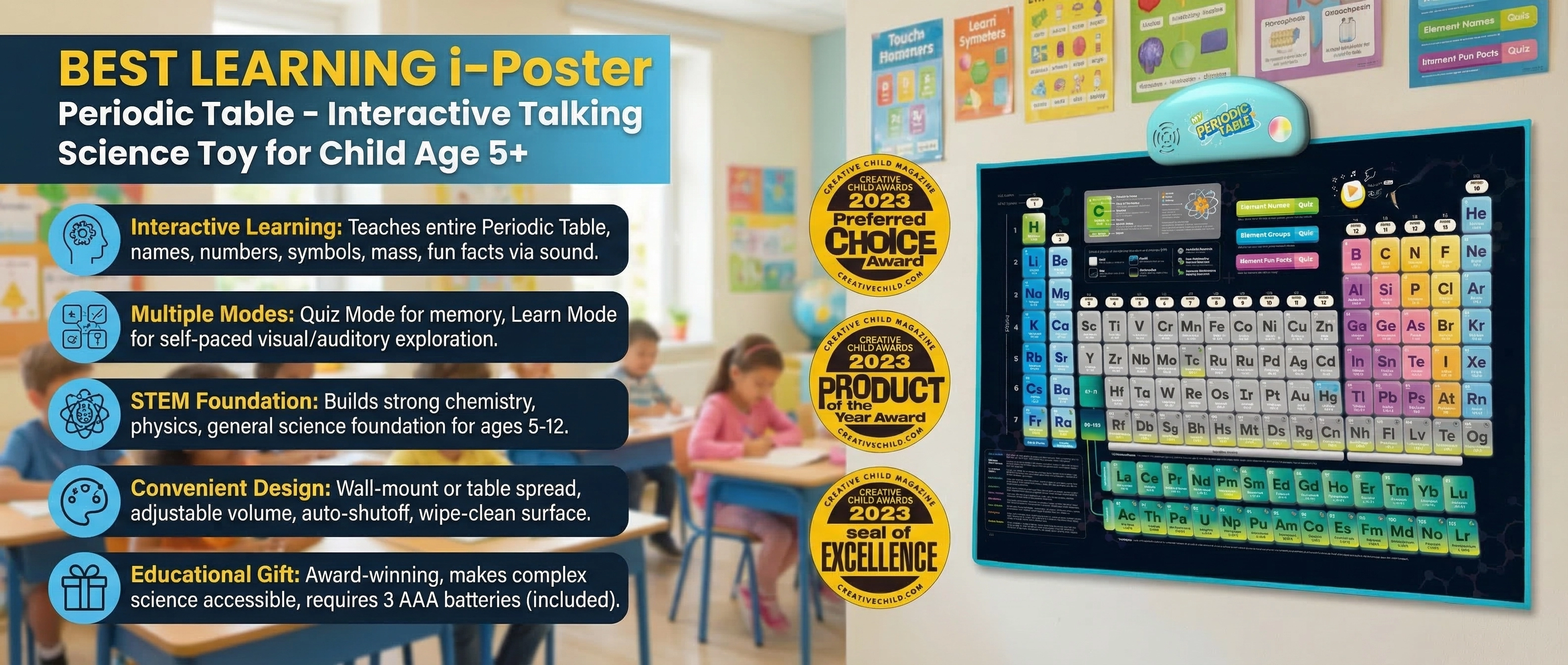 The Periodic Table That Talks Back