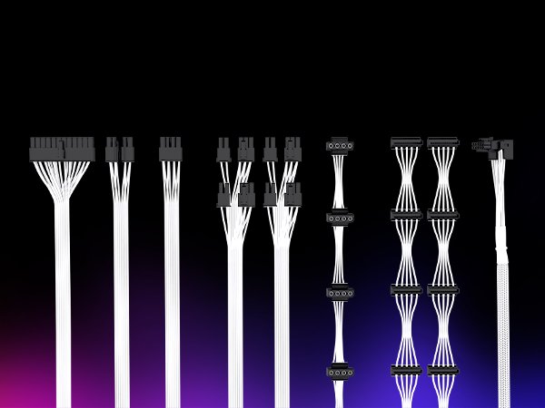 Cooler Master V850 SFX Gold 850W Fully Modular Power Supply White