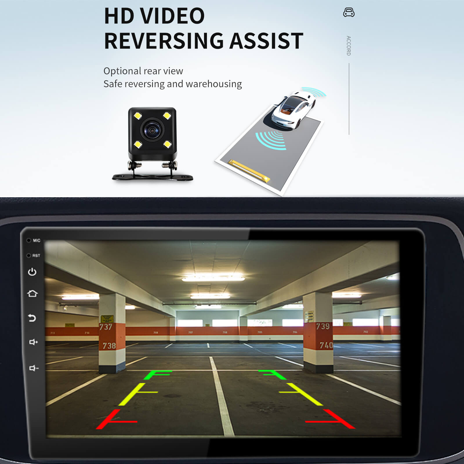 android double din car stereo wireless carply android auto touchscreen car radio 10 inch