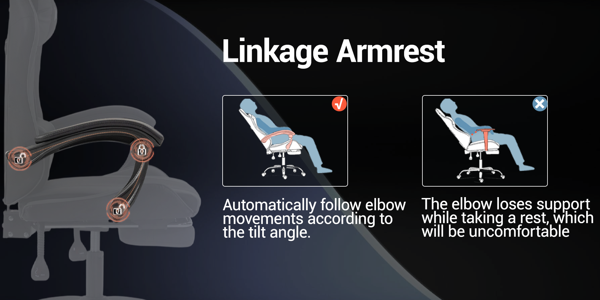 Linkage Armrest