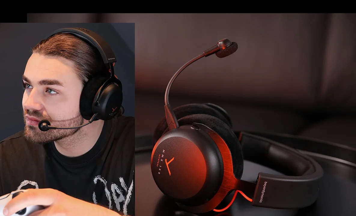 MMX 150 wireless Gaming headset (closed)