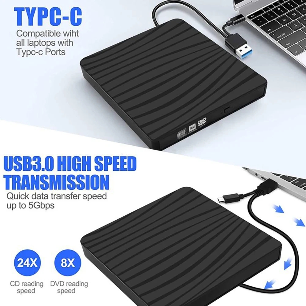 External CD/DVD Drive for Laptop
