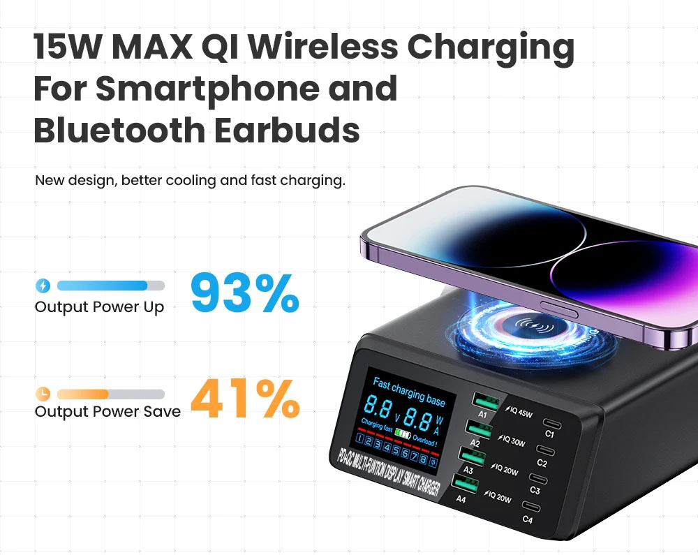 Jansicotek 8 Port Charging Station