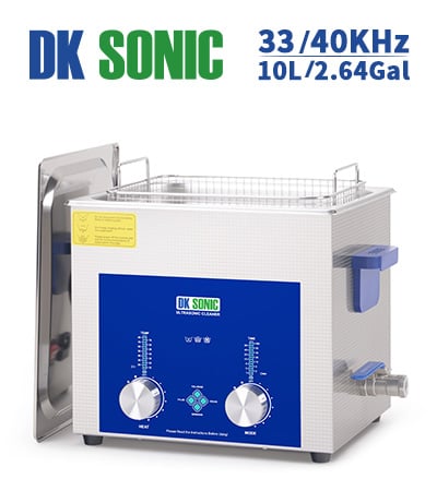 X-Tronic Model #2200-XTS 2.2 Liter Platinum Edition Commercial Ultrasonic  Cleaner with Time/Temp LED Displays, Sweep & Degas Controls, S/S Cleaning  Basket, Wire Rack Holder & Wire Beaker Holder