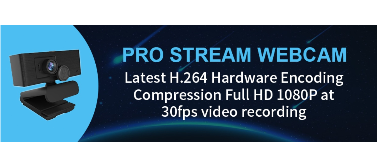 Anivia pro stream webcam, H.264, 1080P 30fps