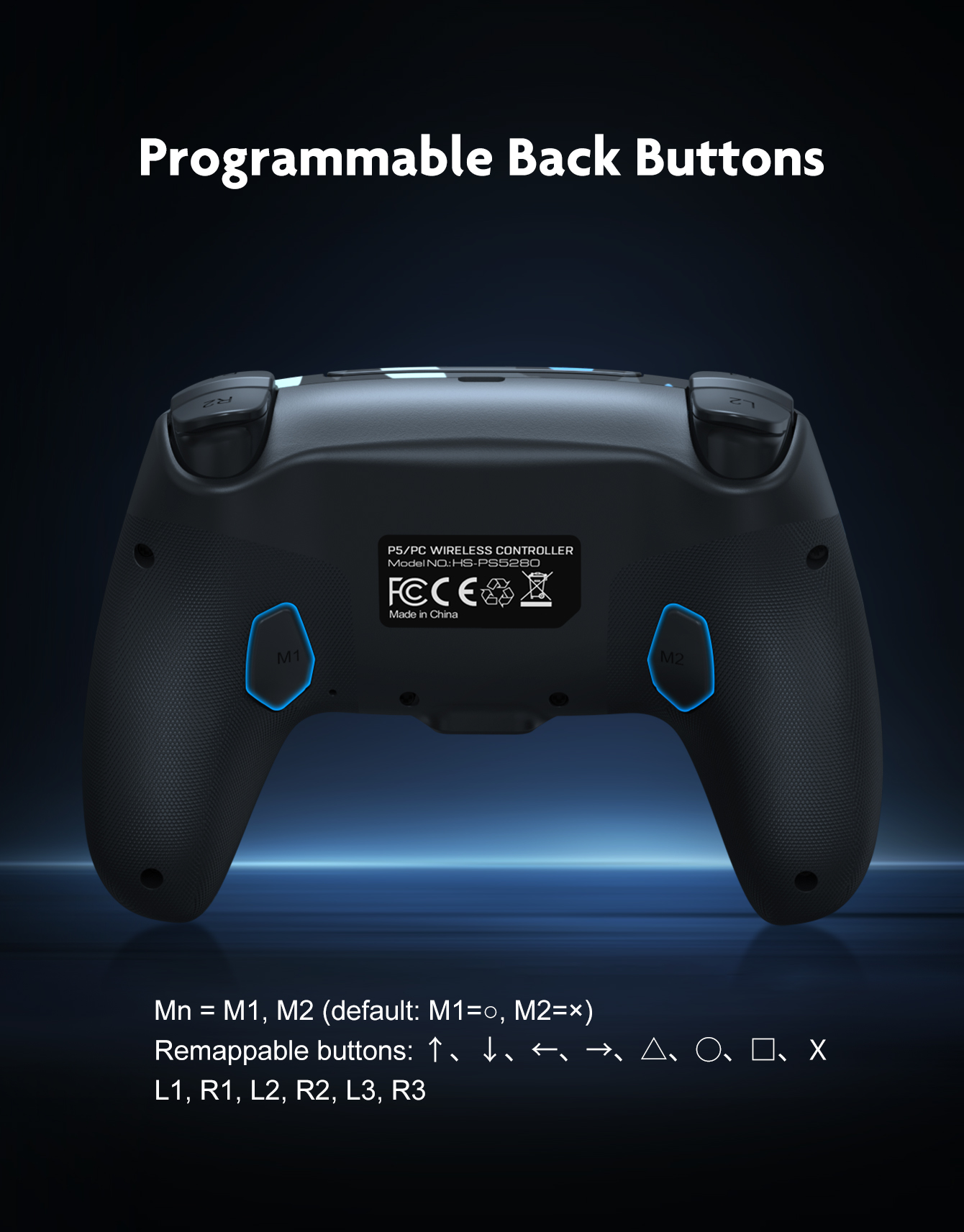 Programmable Back Buttons