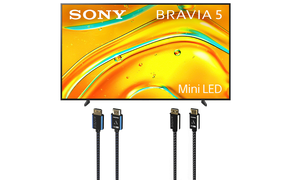 Sony XR50 Series TV with Austere HDMI Cable