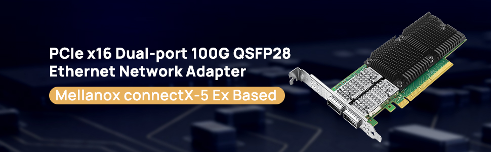 100G QSFP28 Ethernet network adapter