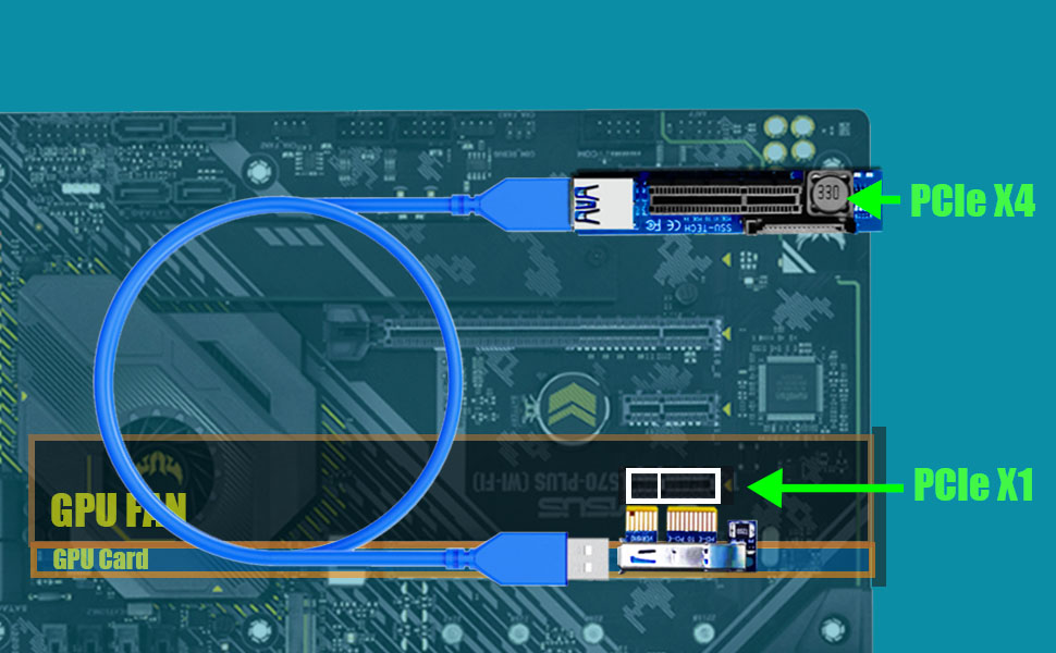 pcie extension cable