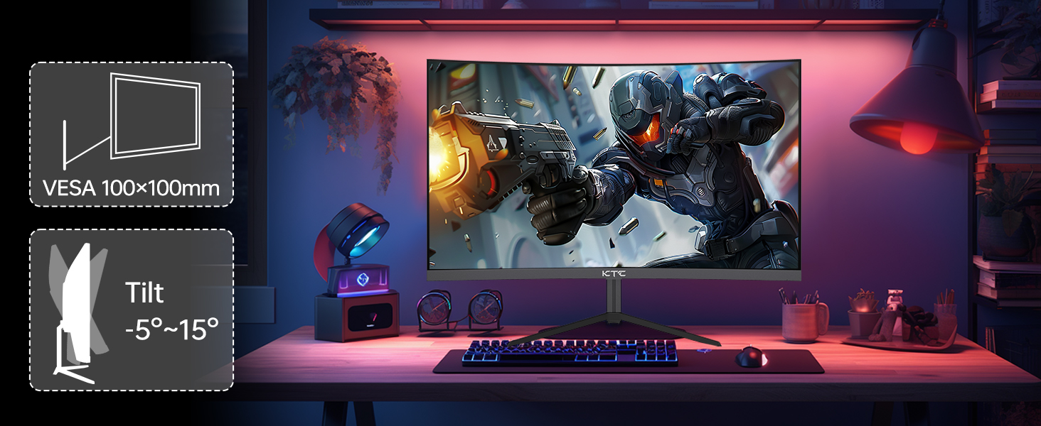VESA Support &Tilt