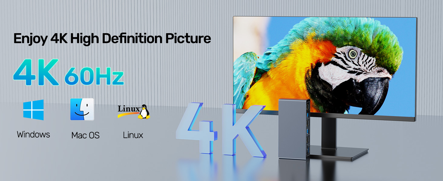 Please make sure that both "HDMI IN" and "USB IN" are all connected to work properly.