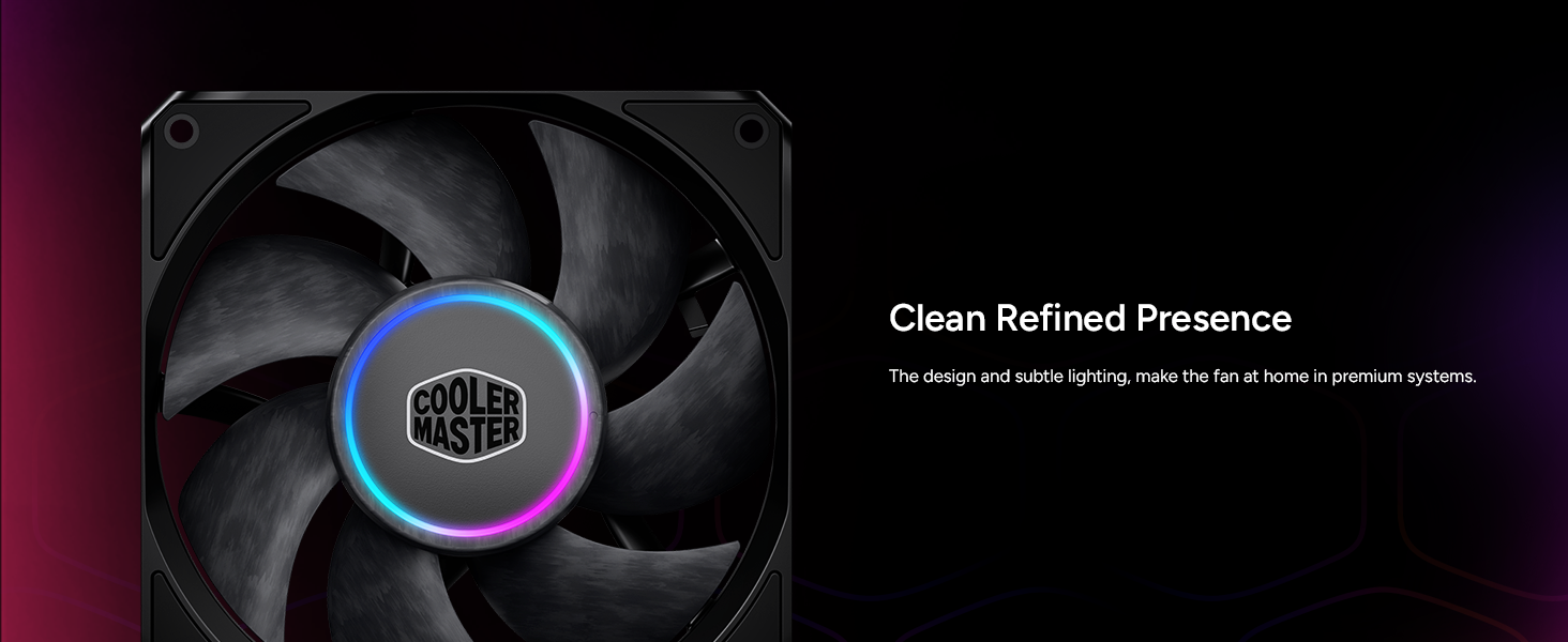 Cooler Master MFZ-P2DM-20NP2-R1 MasterFan M Series 120mm PC Case Fan