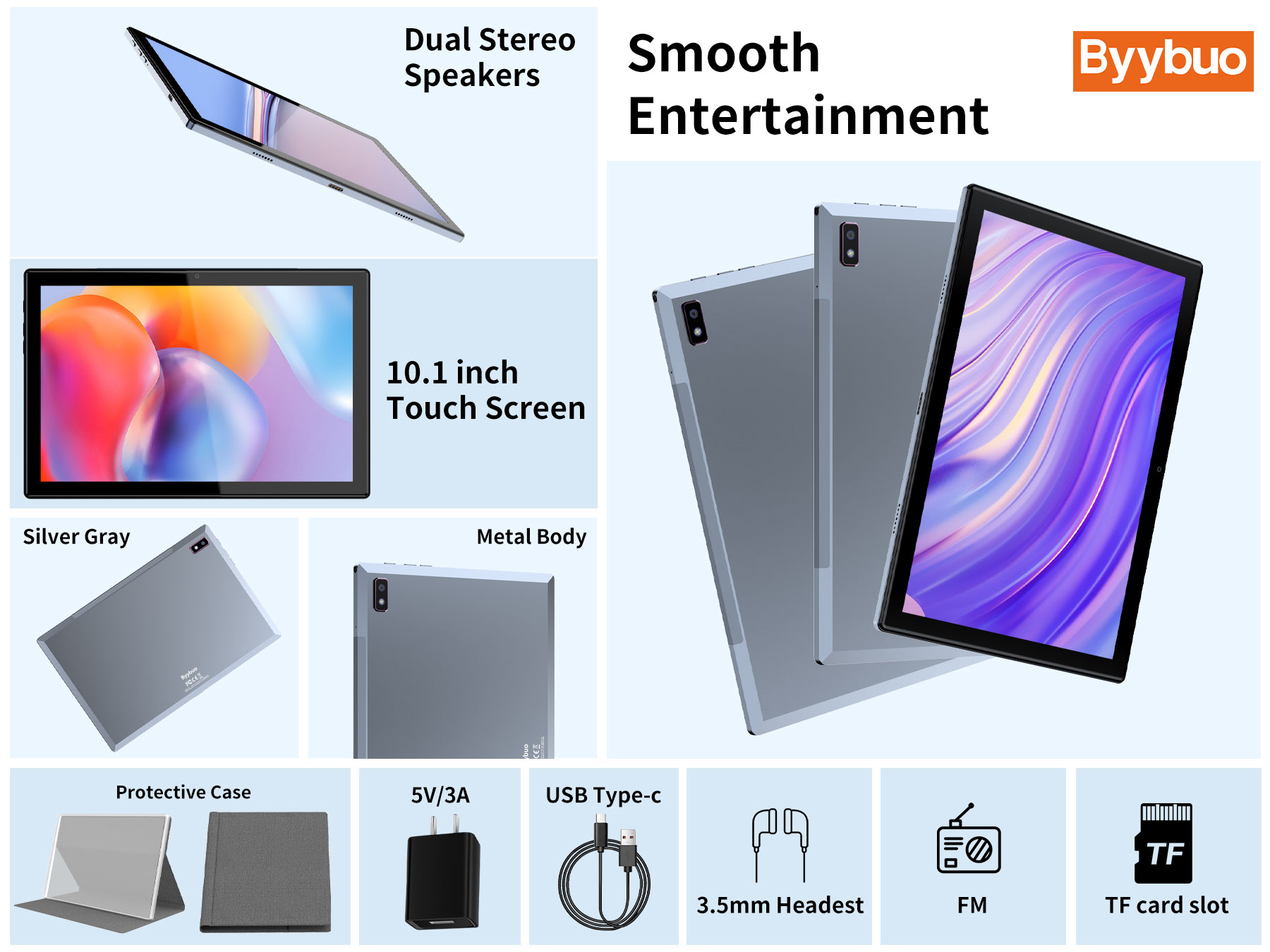 BYYBUO T10-Case 4+128