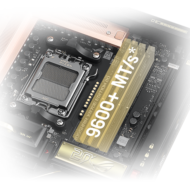 ASUS ROG CROSSHAIR X870E EDITION 20 AM5 E-ATX motherboard