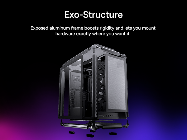 Cooler Master MasterFrame 500 Mesh Black ATX Mid-Tower PC Case